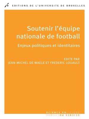 cover image of Soutenir l'équipe nationale de football